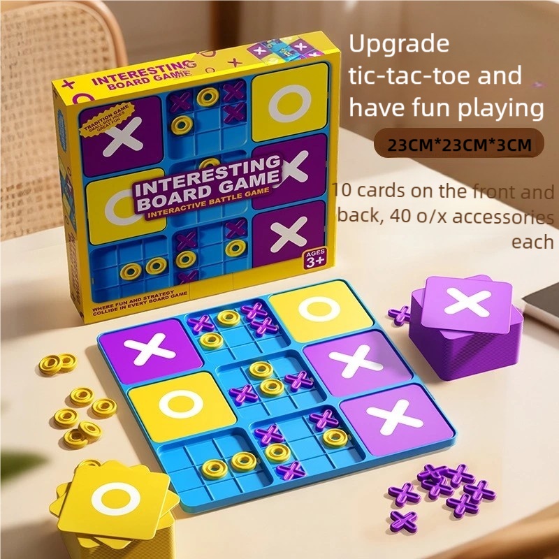 Board Game Electronic Table - Настольная игра «Крестики-нолики» с девятью квадратами,