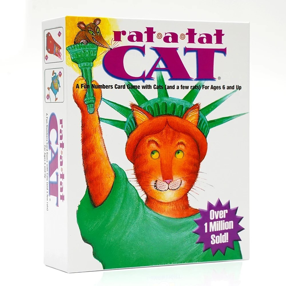 Board Game For 2 Players - Настольная игра Rat A Tat Cat