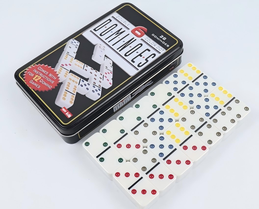 Game Storage Box - Элегантный набор домино Double Six для