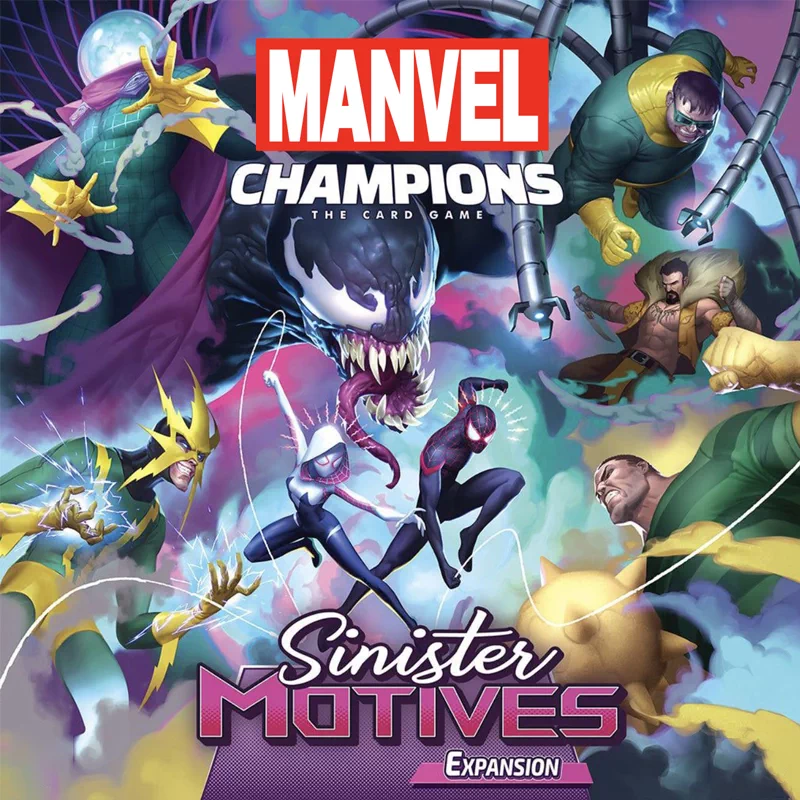 Board Game Electronic Table - Настольная карточная игра Asmodee Marvel Champions: