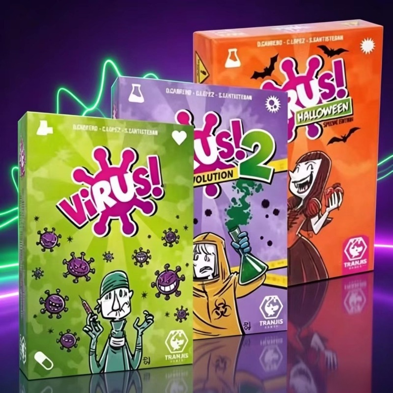 Набор семейных стратегических  – обзор и цена Board Game Virus