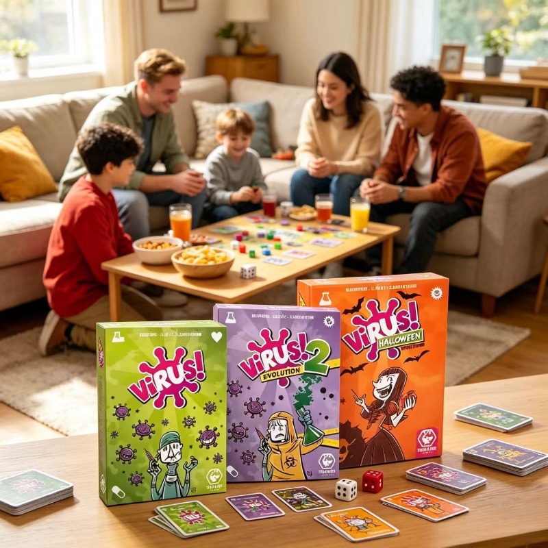 Набор семейных стратегических  – обзор и цена Board Game Virus