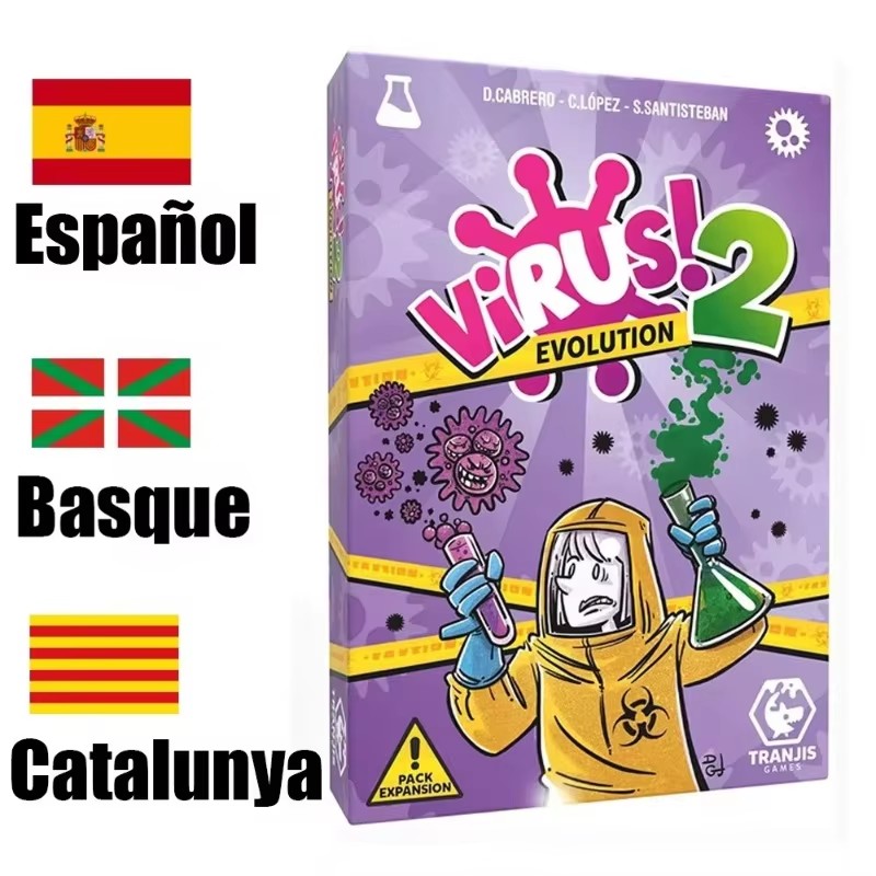 Новая интерактивная карточная  – обзор и цена Board Game Virus