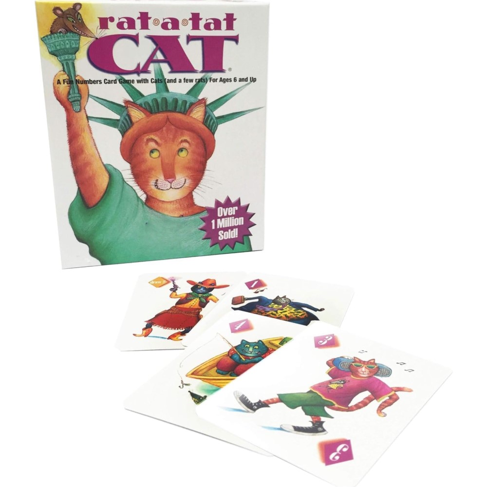 Настольная игра Rat A Tat Cat  – обзор и цена Board Game For 2 Players