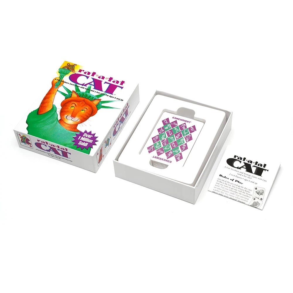 Настольная игра Rat A Tat Cat  – обзор и цена Board Game For 2 Players