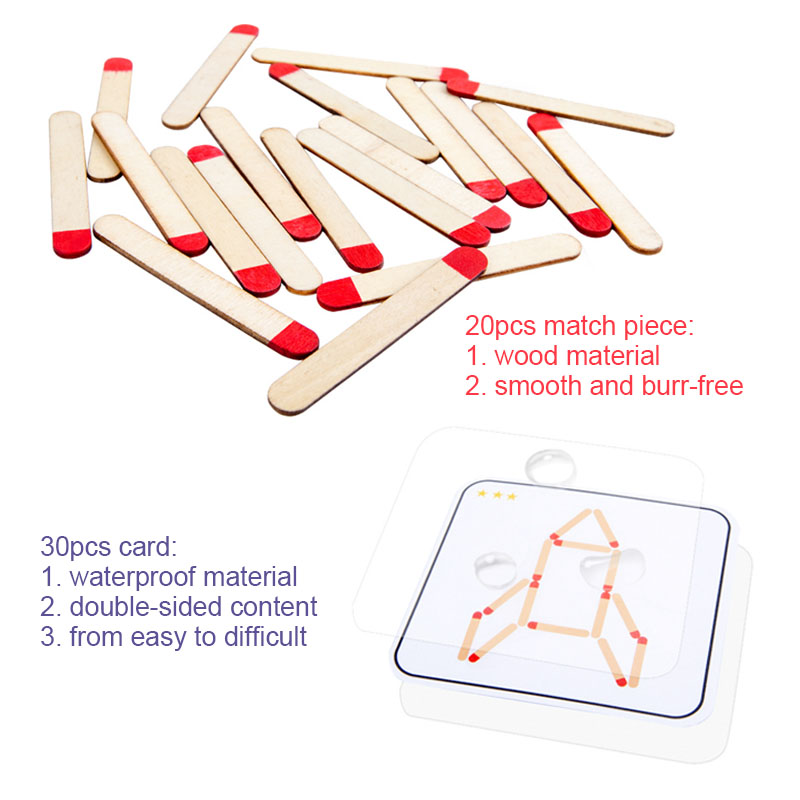 Монтессори спички головоломки  – обзор и цена Board Game Diy