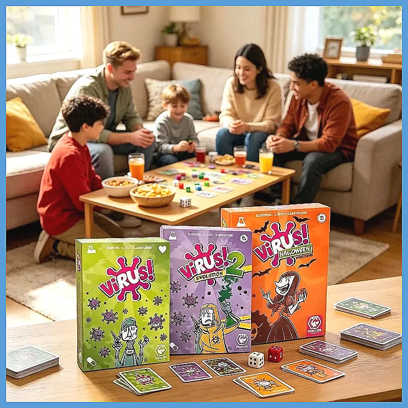 Набор стратегических карточных – обзор и цена Board Game Virus