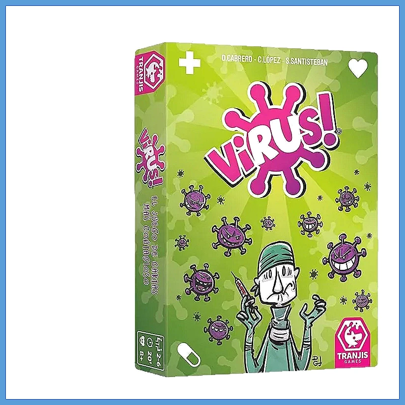 Набор стратегических карточных – обзор и цена Board Game Virus