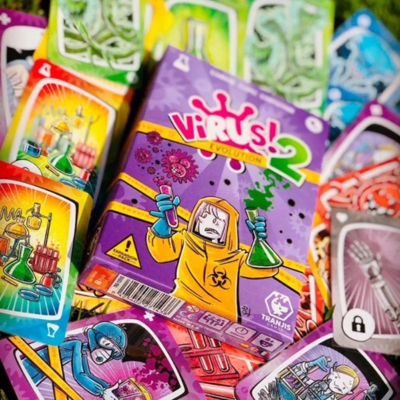 Могель Мотте Полилла Трампоса  – обзор и цена Board Game Virus